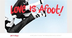 Desktop Screenshot of loveisafoot.com